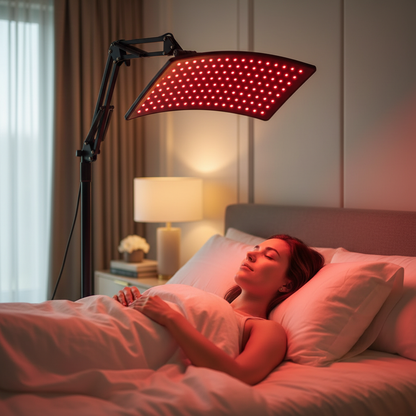 AuraCell RestorePanel Red Light Therapy Panel – 660nm & 850nm Near-Infrared for Pain Relief & Skin Rejuvenation