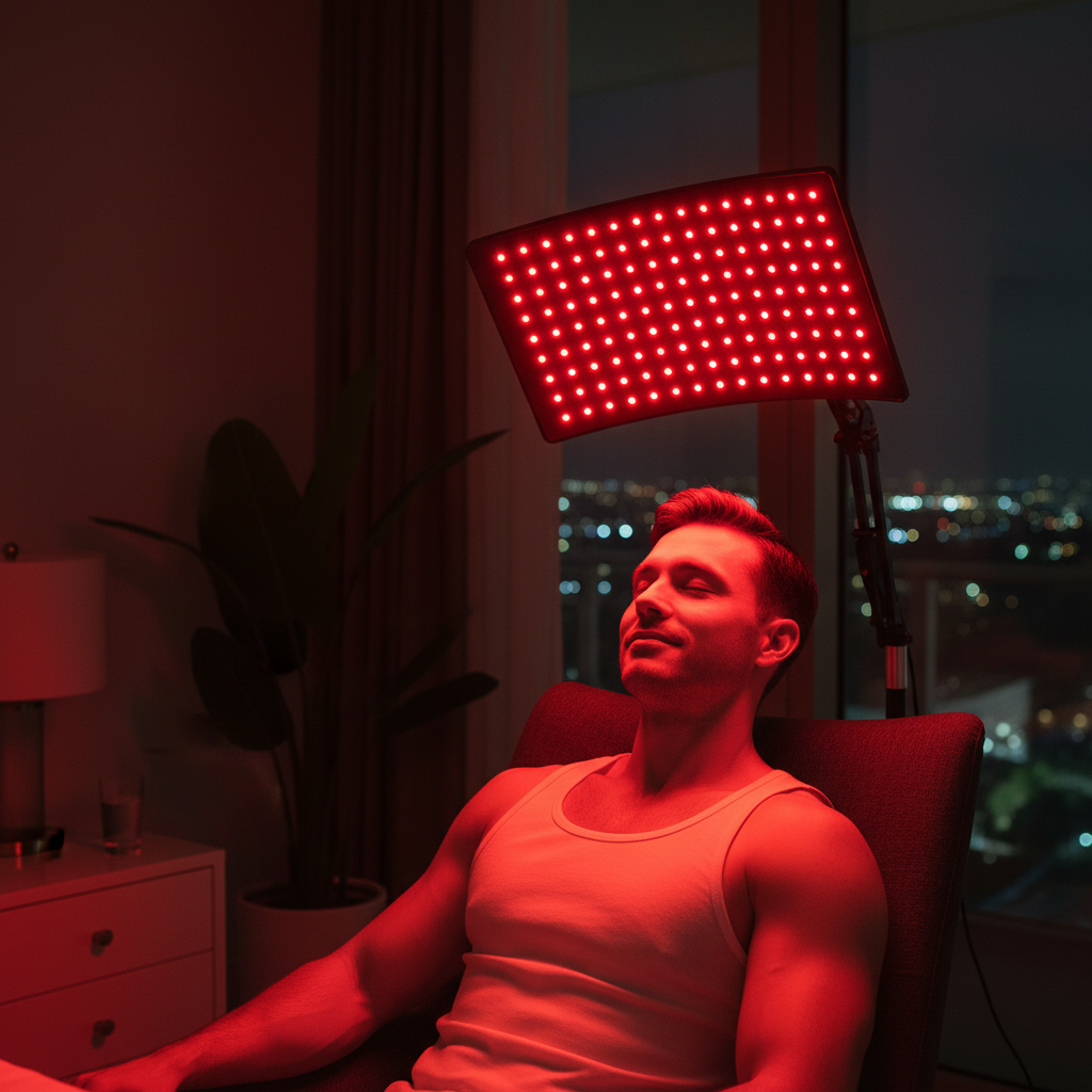 AuraCell RestorePanel Red Light Therapy Panel – 660nm & 850nm Near-Infrared for Pain Relief & Skin Rejuvenation