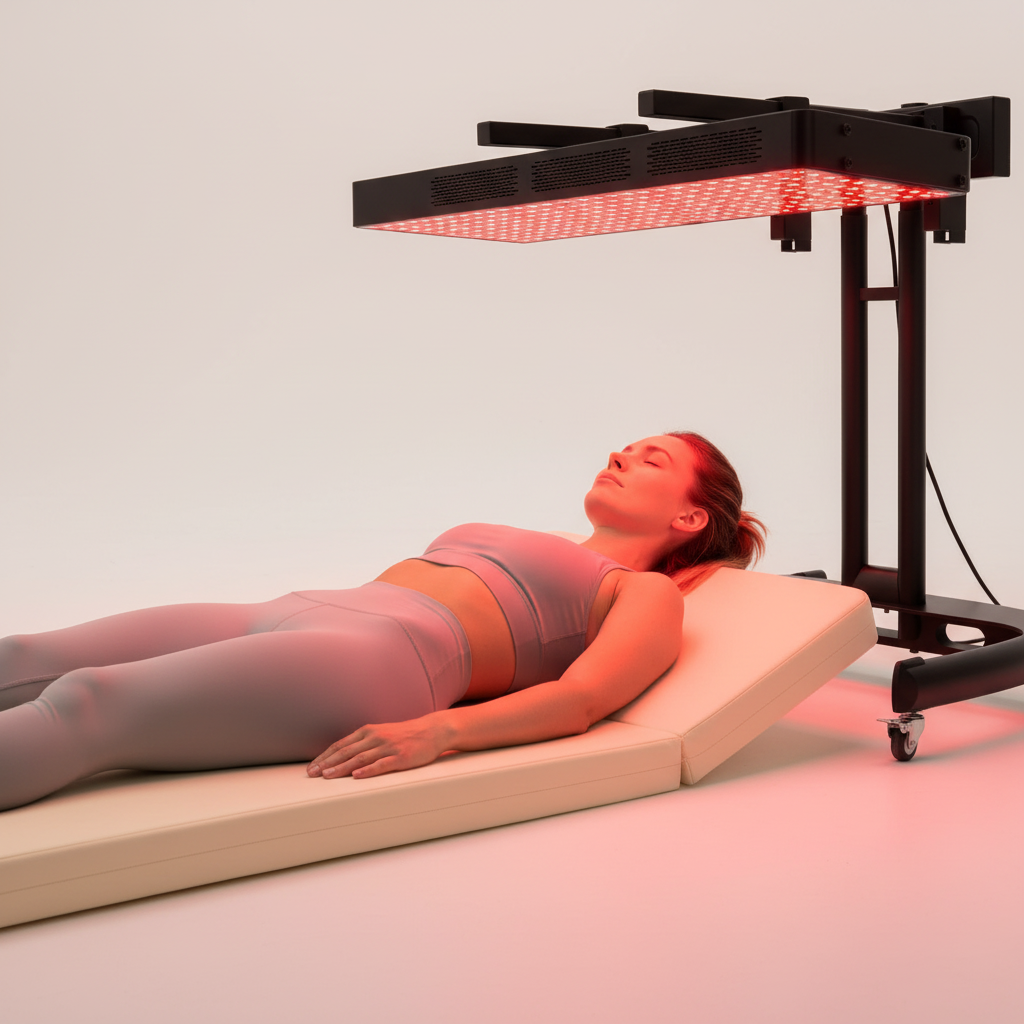 AuraCell Red Light Therapy Body Panel with 660nm & 850nm Near-Infrared – Full Back Pain Relief & Skin Tightening