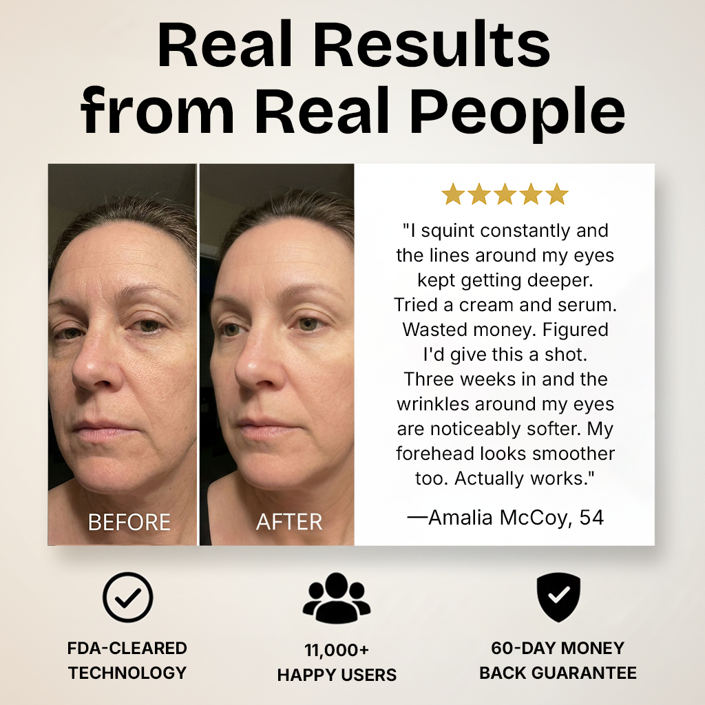 AuraCell RestorePanel Red Light Therapy Panel – 660nm & 850nm Near-Infrared for Pain Relief & Skin Rejuvenation