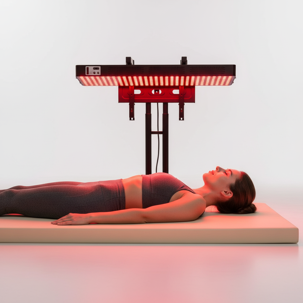 AuraCell Red Light Therapy Body Panel with 660nm & 850nm Near-Infrared – Full Back Pain Relief & Skin Tightening