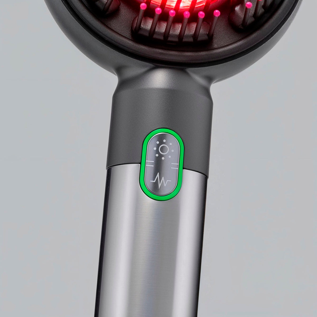 AuraCell GrowBrush Red Light Hair Growth Brush – 630nm LEDs for Thinning Hair & Scalp Health
