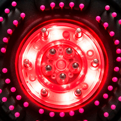 AuraCell GrowBrush Red Light Hair Growth Brush – 630nm LEDs for Thinning Hair & Scalp Health