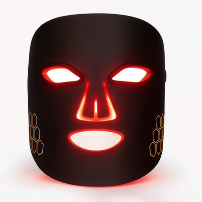 AuraCell Professional Dual-Spectrum LED Facial Mask - At-Home Light Therapy for Anti-Aging & Skin Repair
