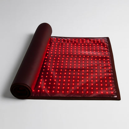 AuraCell RecoveryMat Red Light Therapy Mat – 660nm & 850nm Near-Infrared for Pain Relief & Skin Rejuvenation