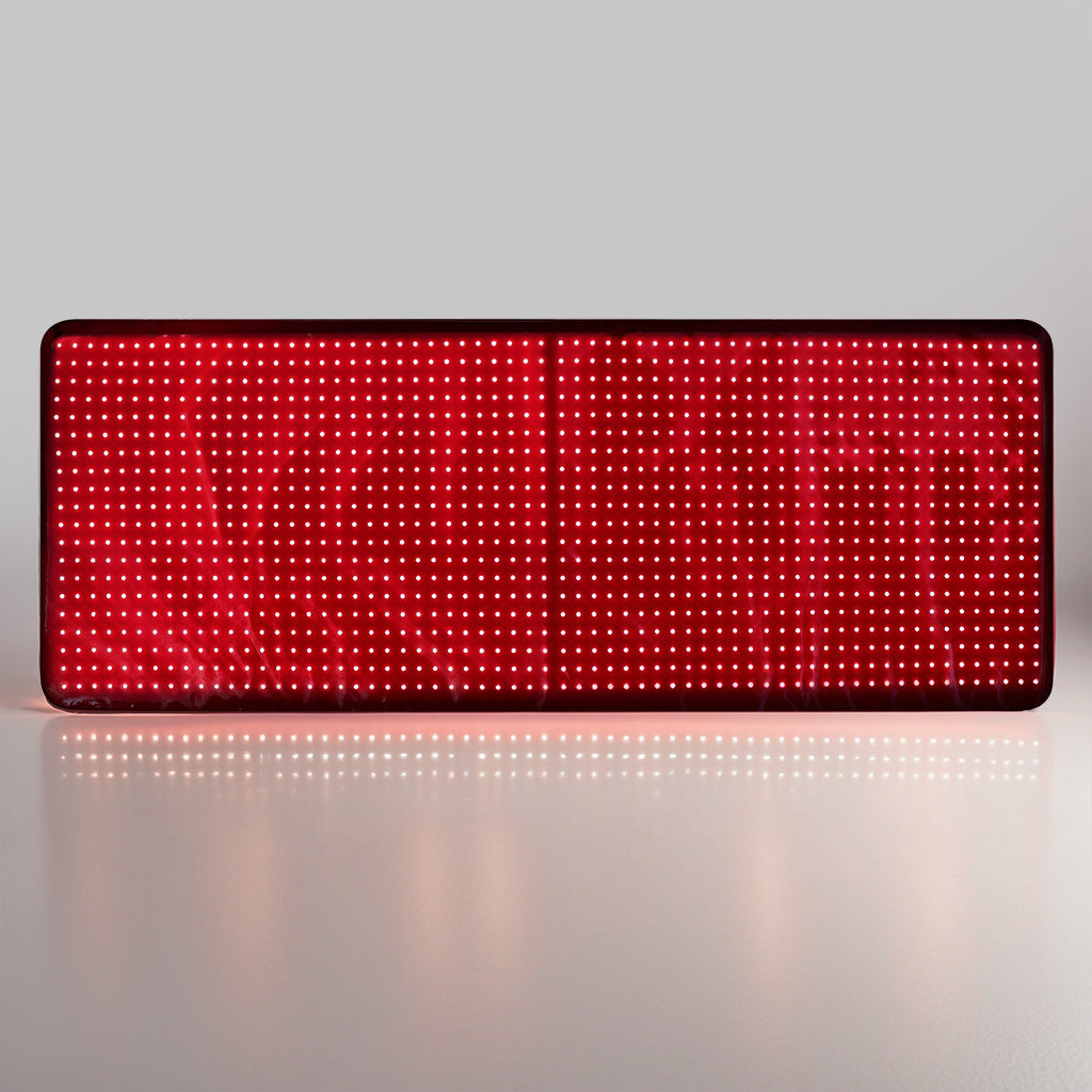 AuraCell RecoveryMat Red Light Therapy Mat – 660nm & 850nm Near-Infrared for Pain Relief & Skin Rejuvenation