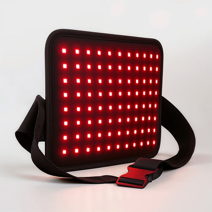 AuraCell Red Light Therapy Waist Belt with 660nm & 880nm Near-Infrared – Back Pain Relief & Body Toning