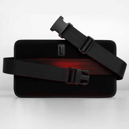 AuraCell Red Light Therapy Waist Belt with 660nm & 880nm Near-Infrared – Back Pain Relief & Body Toning