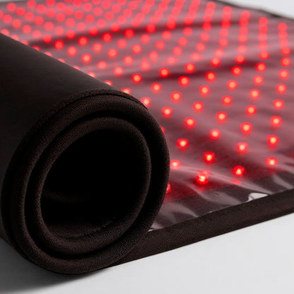 AuraCell RecoveryMat Red Light Therapy Mat – 660nm & 850nm Near-Infrared for Pain Relief & Skin Rejuvenation