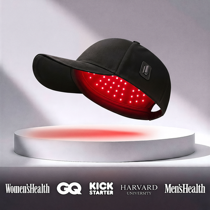 AuraCell GrowCap Red Light Hair Growth Cap – 660nm & 850nm Near-Infrared for Thinning Hair