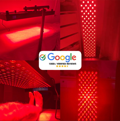 AuraCell Red Light Therapy Body Panel with 660nm & 850nm Near-Infrared – Full Back Pain Relief & Skin Tightening